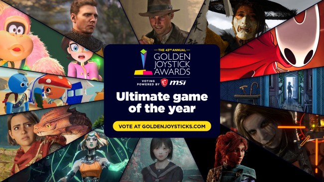 Golden Joysticks 2025: فيما يلي المرشحون لأفضل لعبة لهذا العام