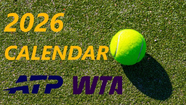 تقويم التنس في عام 2026: تواريخ جميع البطولات الكبرى، ATP وWTA Masters 1000 في عام 2026