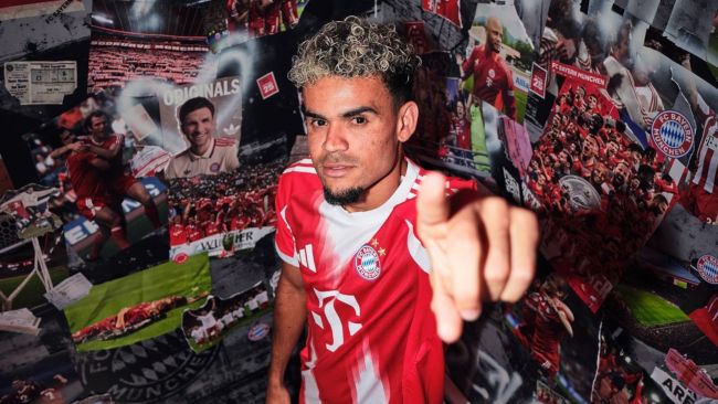 بايرن ميونيخ يعلن عن التعاقد مع لويس دياز مقابل 65.5 مليون جنيه إسترليني