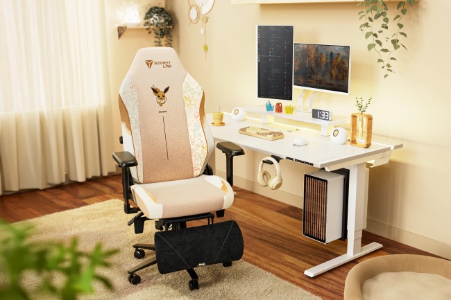 Secretlab يستعرض كراسي بيكاتشو وإيفي وجينجار