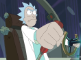 بيث وسمر تتشاجر على أريكة في Rick and Morty إعلان الموسم التاسع