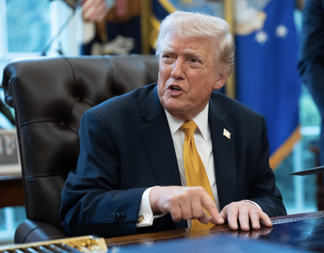 ترامب يقول إن الولايات المتحدة قد 