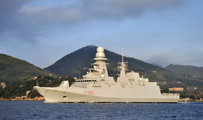 تخطط إيطاليا لاستثمار 2.4 مليار يورو لترقية الفرقاطات