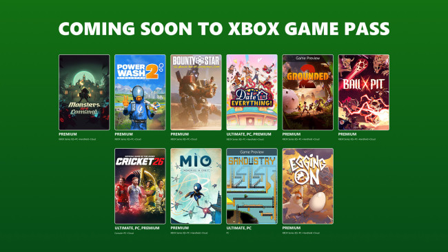 Microsoft قدمت جولة ترفيهية جديدة لمشتركي Game Pass