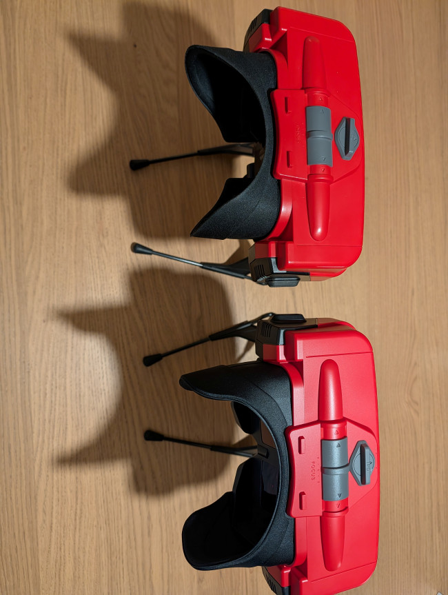 فتح الصندوق والمقارنة: هذا هو شكل Virtual Boy لسويتش