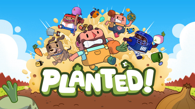 لعبة قتال البستنة Planted! هي 