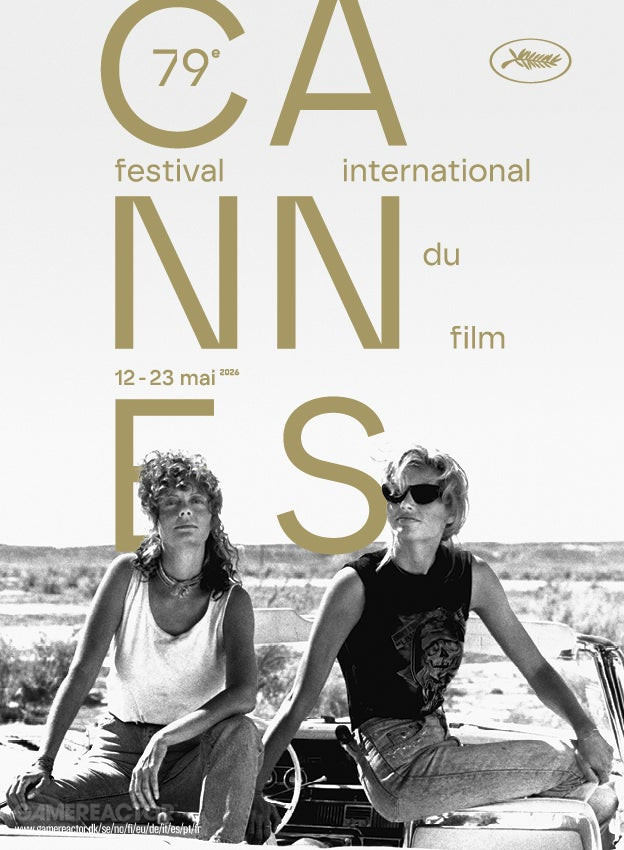 مهرجان كان السينمائي يكرم الذكرى الخامسة والثلاثين لعرض فيلم ثيلما ولويز على الملصق الرسمي لنسخة 2026