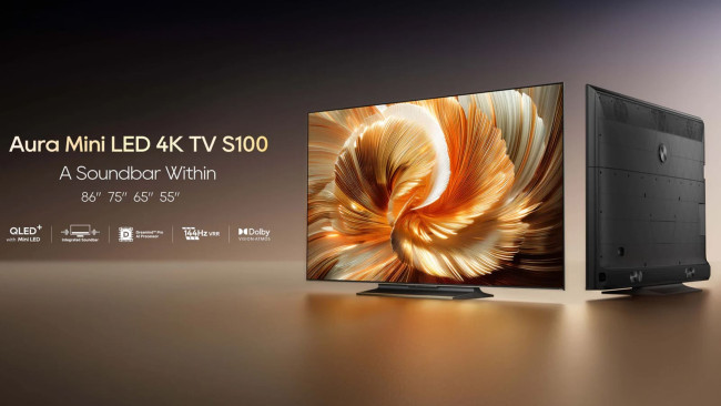 تلفزيون Dreame V3000 Aura Mini LED يظهر إمكانيات كبيرة للاعبين