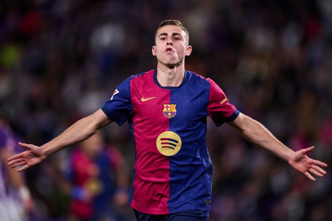 فيرمين لوبيز يسجل ثلاثية في الفوز 6-1 لبرشلونة على أولمبياكوس