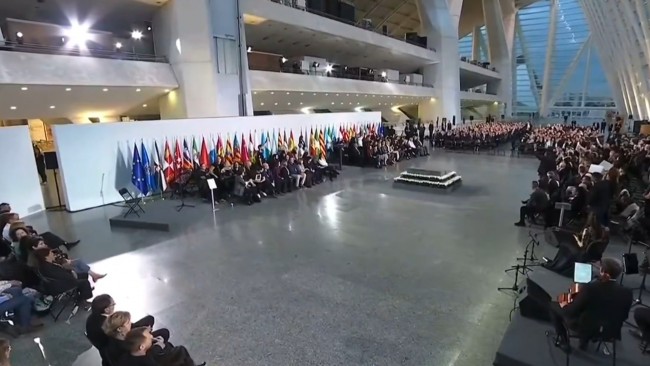 رئيس بلنسيا يهاجم خلال جنازة رسمية لضحايا دانا: "قاتل ، جبان"