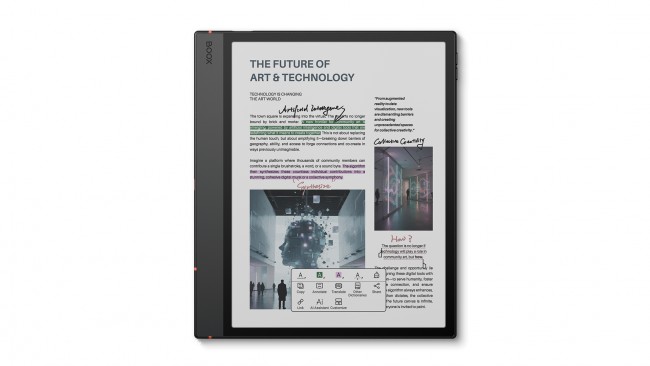 تقدم BOOX نموذجين جديدين من أجهزة الحبر الإلكتروني الملون ، وهما معروضان للبيع الآن