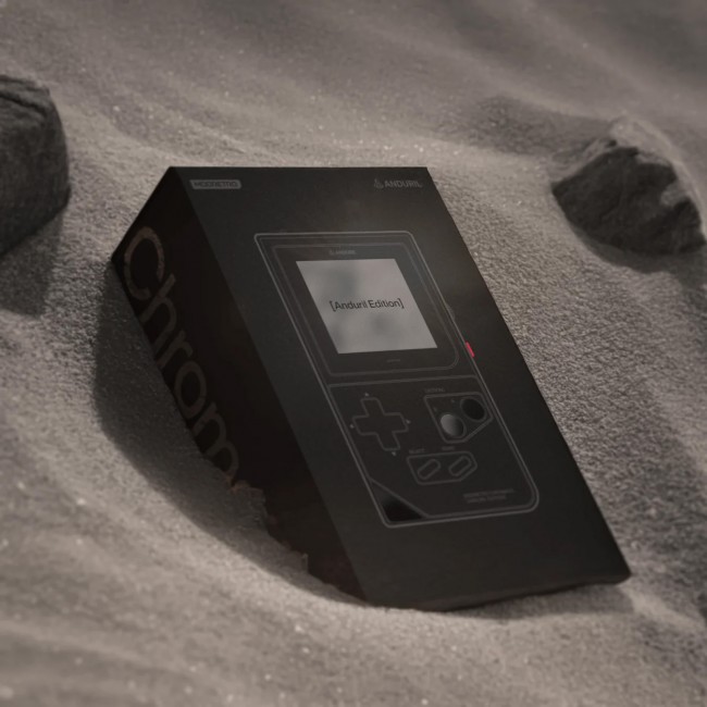 أطلقت مودريترو نسخة جديدة من نسخة جيم بوي، مرتبطة بشركة أمريكية لصناعة الأسلحة.