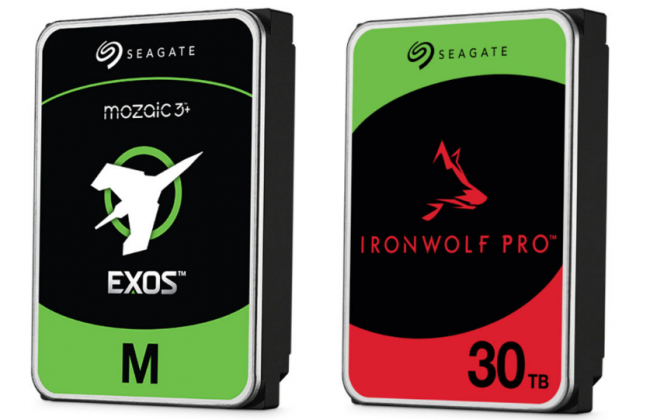 محركات أقراص HAMR سعة 30 تيرابايت من Seagate متاحة أخيرا للجميع