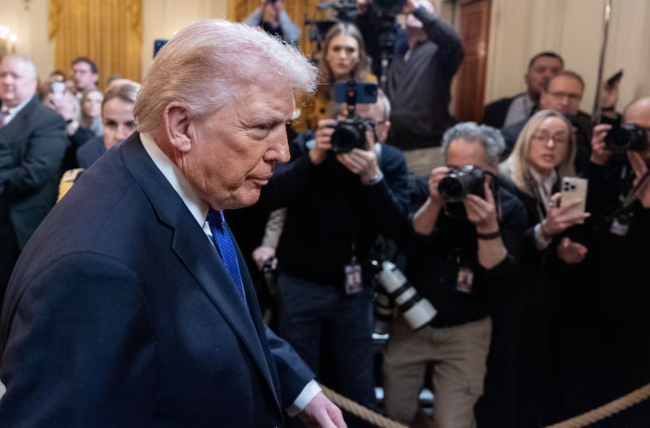 يقول ترامب إن حرب إيران قد تستمر "من أربعة إلى خمسة أسابيع"