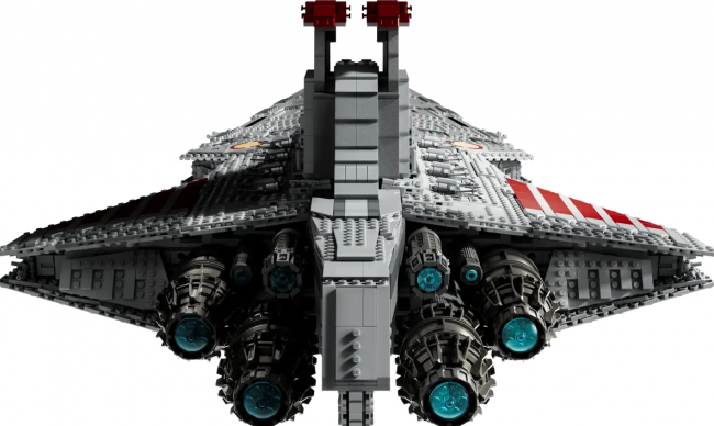 ليغو حرب النجوم Venator-Class Republic Attack Cruiser