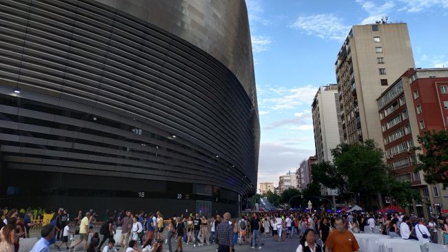 مشاكل ريال مدريد مع ملعب سانتياغو برنابيو الجديد مستمرة