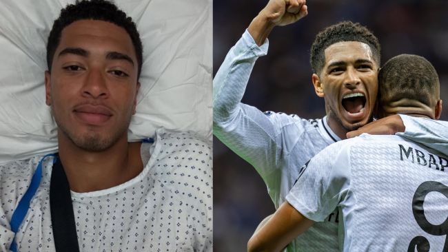 جود بيلينجهام ينشر أول تحديث بعد جراحة في الكتف ، وسيتم تجاهله لمدة ثلاثة أشهر