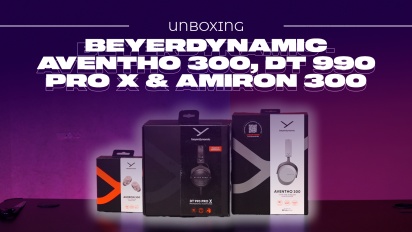 BeyerDynamic Aventho 300, DT 990 Pro X & Amiron 300 - فتح العبوة