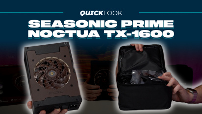Seasonic Prime TX-1600 Noctua Edition (Quick Look) - التشغيل الصامت