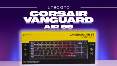 Corsair Vanguard Air 99 - فتح الصندوق