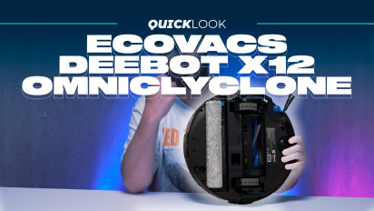 Ecovacs Deebot X12 OmniCyclone (Quick Look) - أداء التنظيف العميق