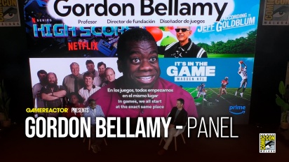 في الألعاب ، نبدأ جميعا من نفس المكان بالضبط - Gordon Bellamy San Diego Comic-Con Málaga Panel Highlights