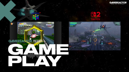 Star Fox مقارنةStar Fox بين طريقة اللعب بين كورنريا سويتش 2 ونينتندو 64 64