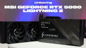 فتح صندوق MSI GeForce RTX 5090 Lightning Z