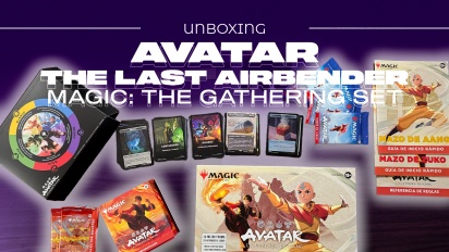 فتح صندوق أفاتار: آخر مسخر الهواء x Magic: The Gathering مجموعة